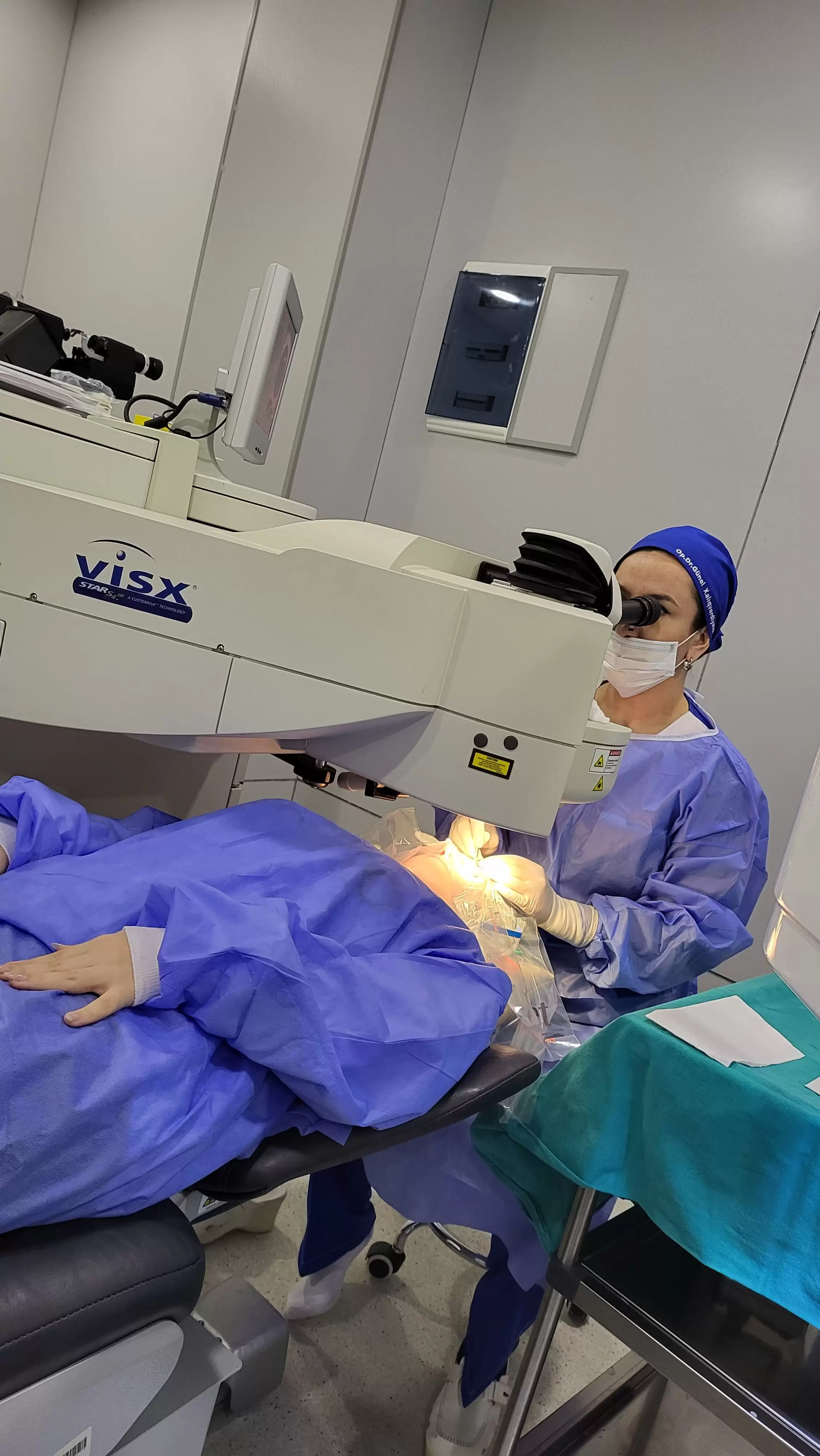 Cataract treatment executed surgically by Dr. Gunel