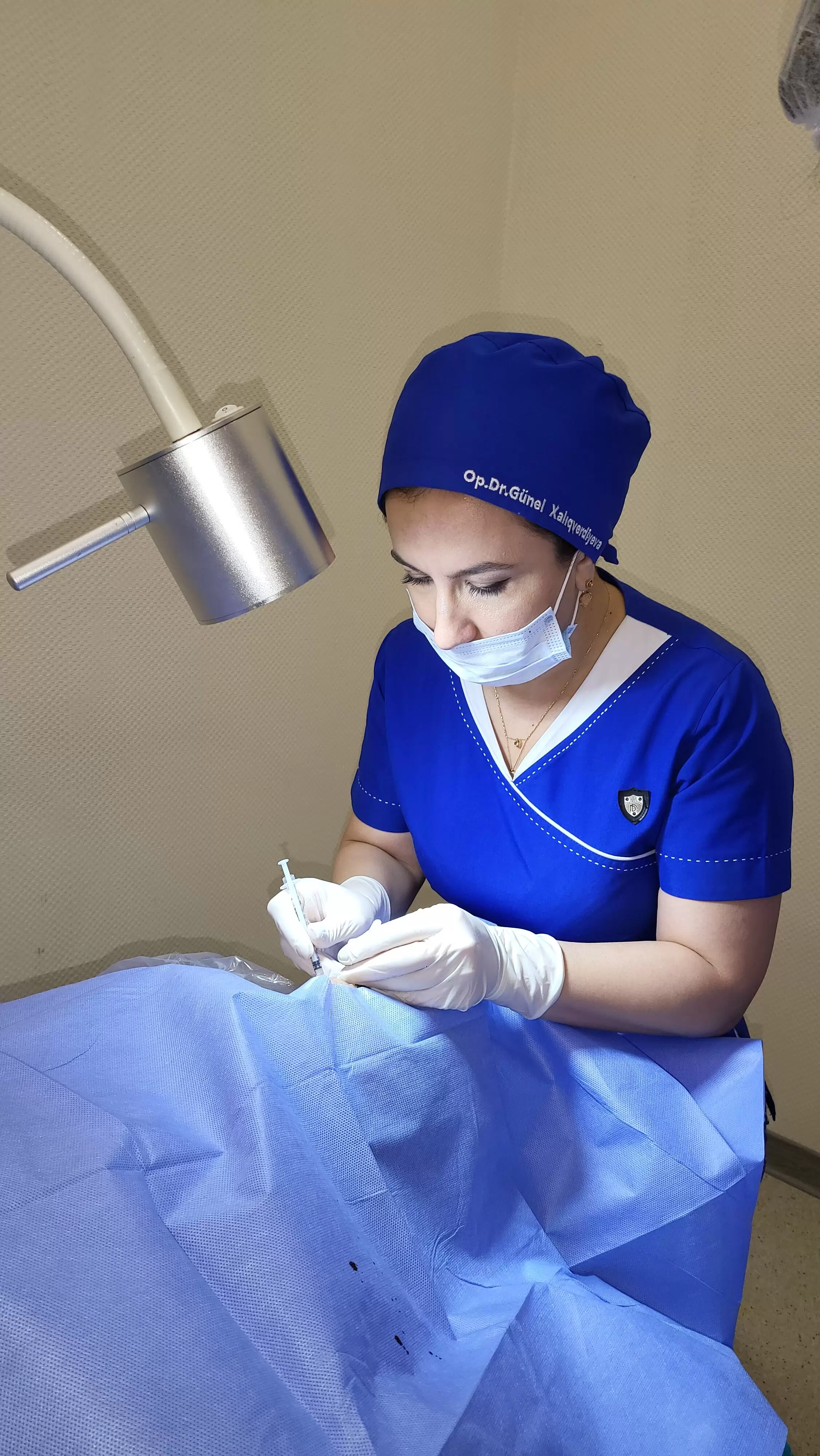 Eye surgery executed by Dr. Gunel