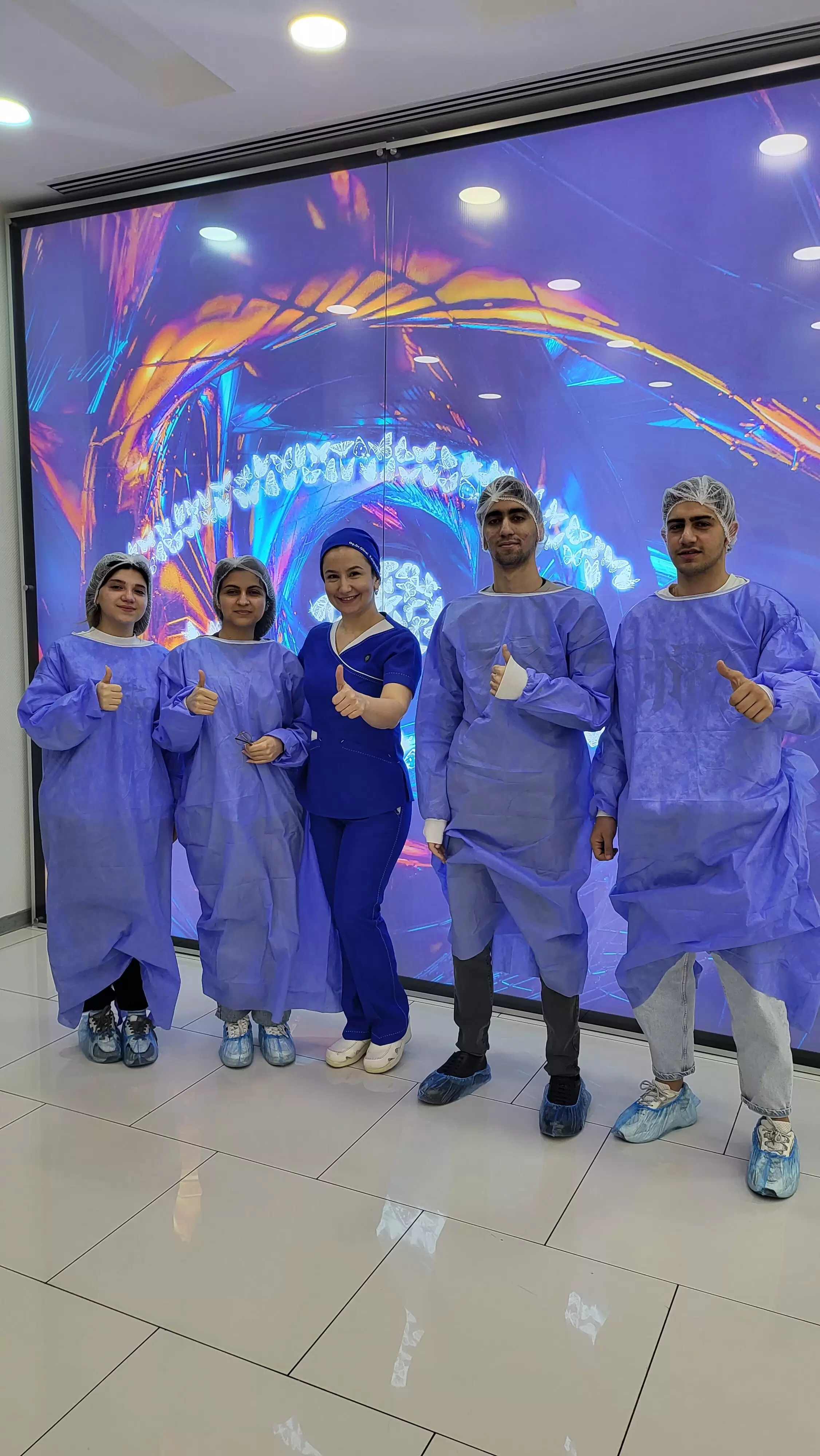 Laser eye surgery executed by Dr. Gunel